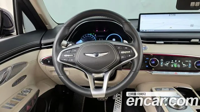 Genesis GV70 2023 Синий из Кореи, фото 4