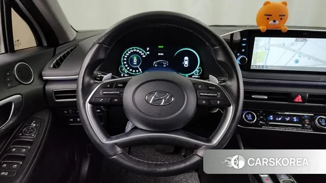 Hyundai Sonata Hybrid (DN8) 2020 Белый из Кореи, фото 4