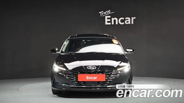 Hyundai Avante (CN7) 2020 Черный из Кореи, фото 4