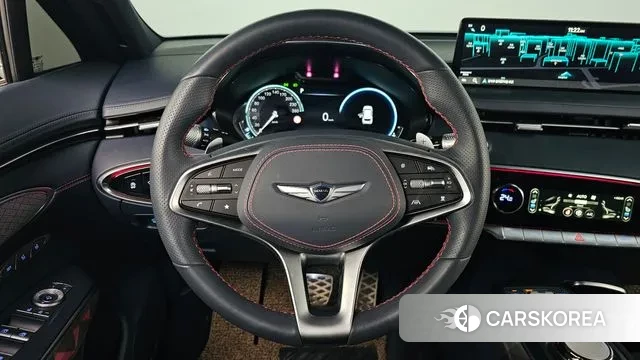 Genesis GV70 2023 Синий из Кореи, фото 4