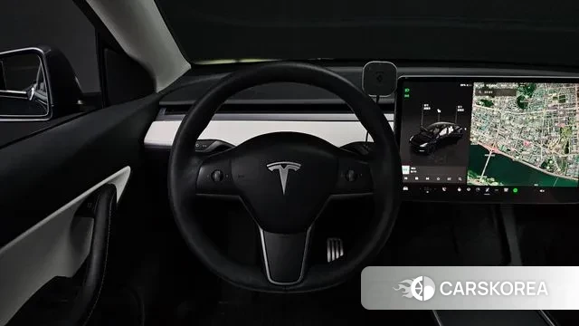 Tesla Model Y 2022 Серый из Кореи, фото 4
