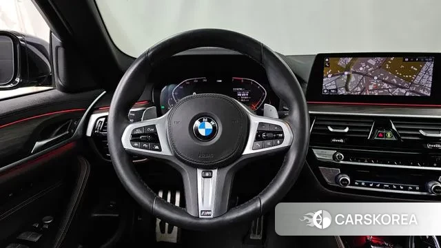 BMW 5 Series (G30) 2020 Черный из Кореи, фото 4