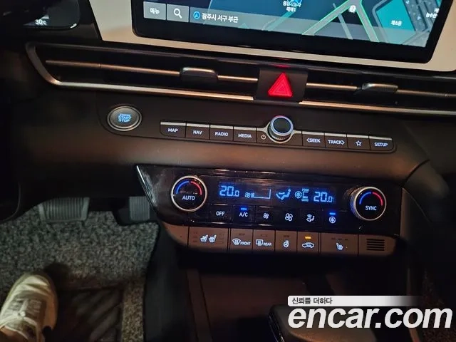 Hyundai Avante (CN7) 2022 Черный из Кореи, фото 4