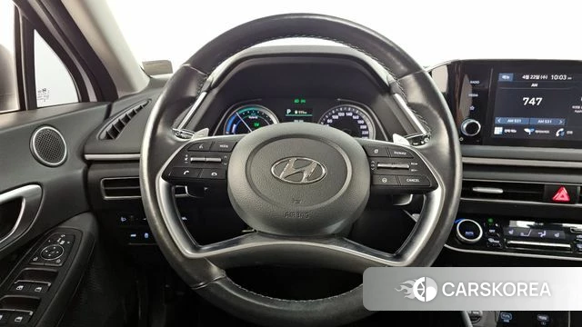 Hyundai Sonata Hybrid (DN8) 2021 Белый из Кореи, фото 4