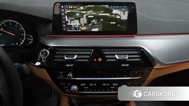 BMW 5 Series (G30) 2018 Черный из Кореи, фото 4