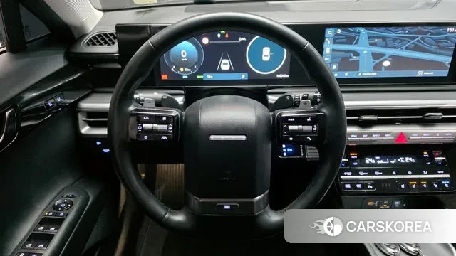 Hyundai Grandeur Hybrid (GN7) 2023 Черный из Кореи, фото 4