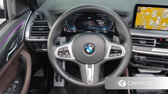 BMW X4 (G02) 2022 Черный из Кореи, фото 4