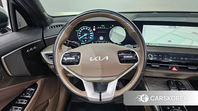 Kia K8 Hybrid 2022 Темно-зеленый из Кореи, фото 4