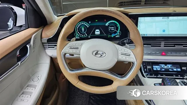 Hyundai The New Grandeur IG Hybrid 2021 Белый из Кореи, фото 4
