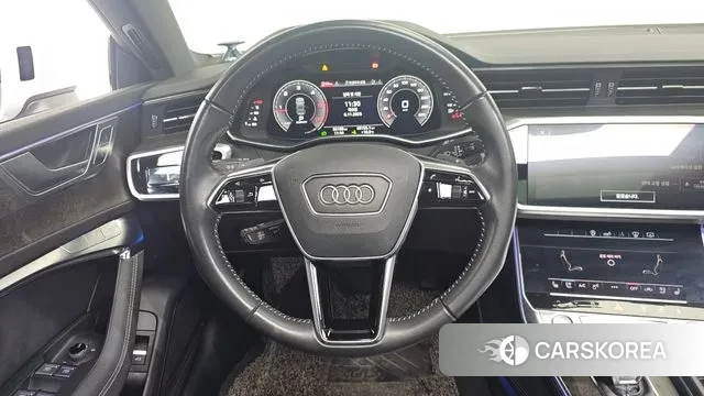 Audi A7 (4K) 2020 Белый из Кореи, фото 4