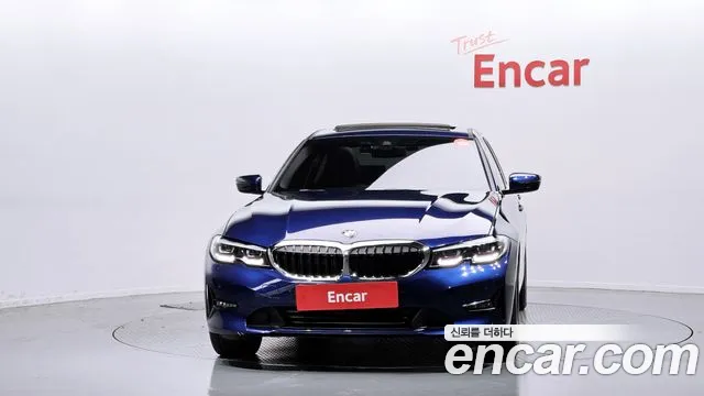 BMW 3 Series (G20) 2020 Синий из Кореи, фото 4