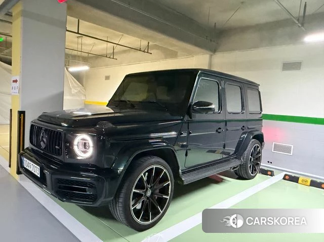 Mercedes-Benz G-Class W463b 2021 Темно-зеленый из Кореи, фото 4