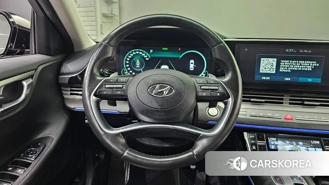Hyundai The New Grandeur IG Hybrid 2022 Черный из Кореи, фото 4
