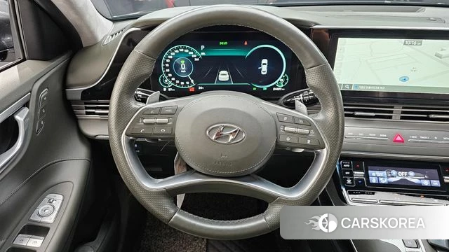 Hyundai The New Grandeur IG Hybrid 2020 Серый из Кореи, фото 4