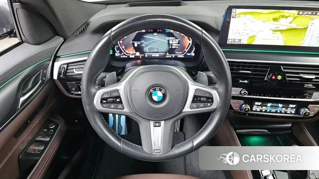BMW 6 Series GT (G32) 2023 Серебристо-серый из Кореи, фото 4