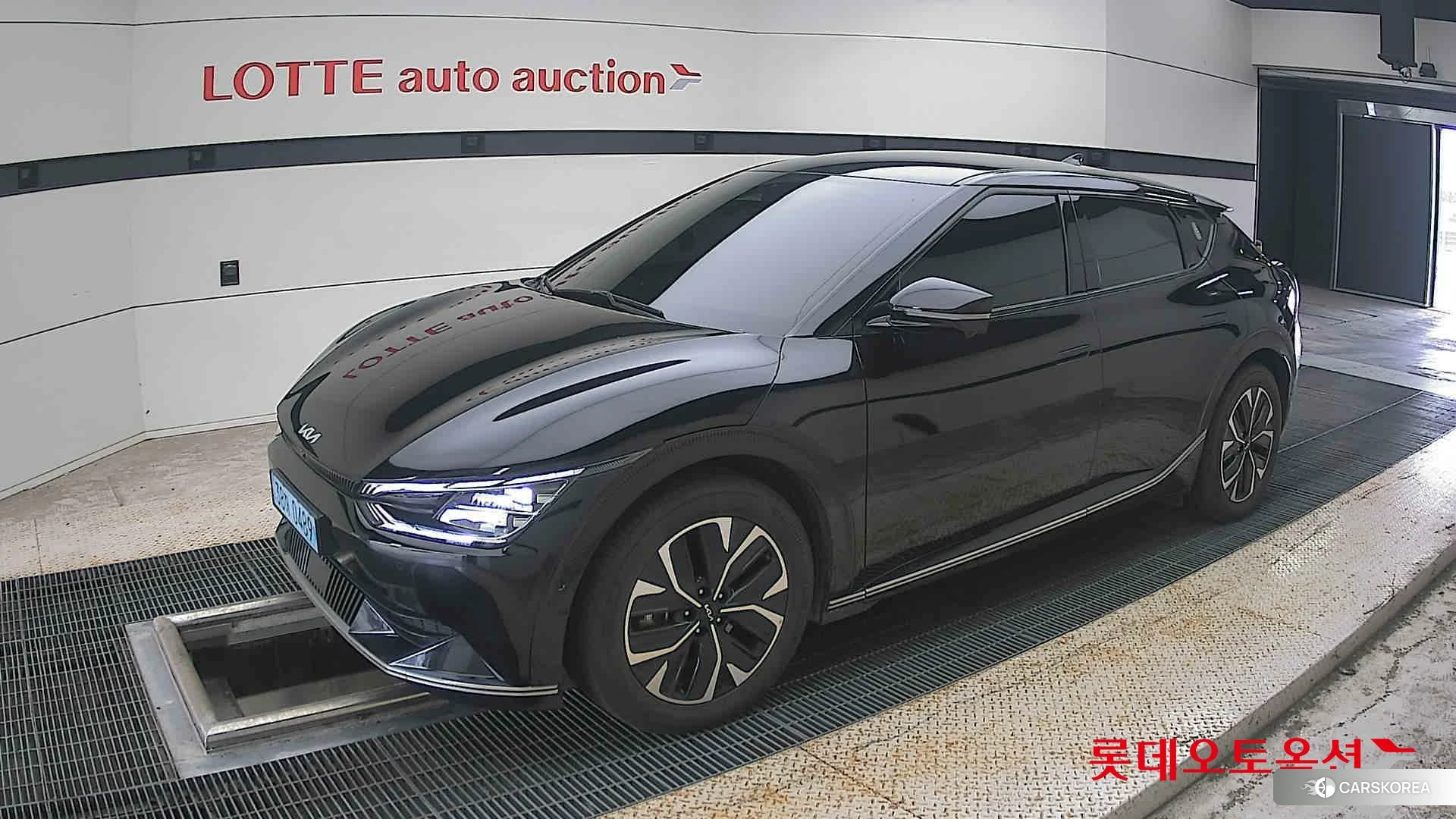 Kia EV6 2023 Aurora Black Pearl из Кореи, фото 4