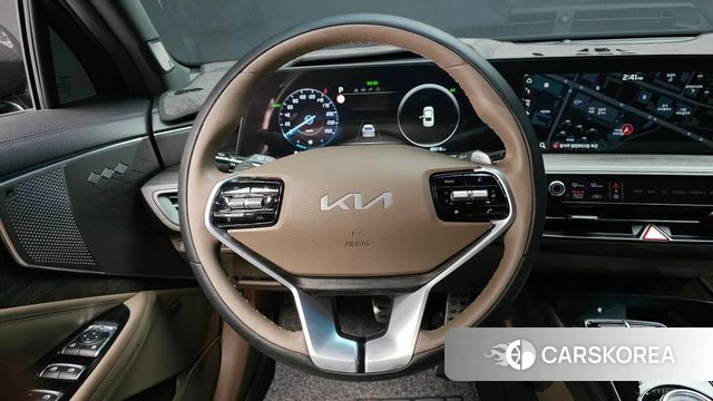 Kia K8 Hybrid 2022 Серый из Кореи, фото 4