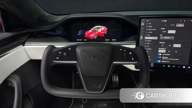 Tesla Model S 2023 Красный из Кореи, фото 4