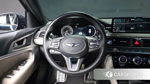 Genesis The New G70 2022 Синий нефрит из Кореи, фото 4