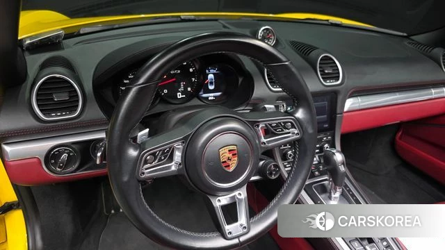 Porsche 718 Boxster 2018 Желтый из Кореи, фото 4