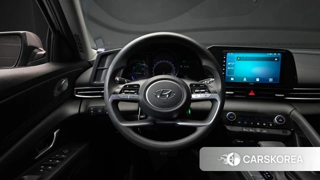 Hyundai Avante Hybrid (CN7) 2021 Серебряный из Кореи, фото 4