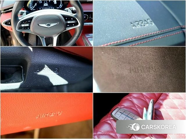 Genesis GV70 2021 Фиолетовый из Кореи, фото 4