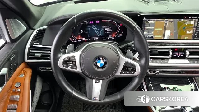 BMW X7 (G07) 2021 Черный из Кореи, фото 4