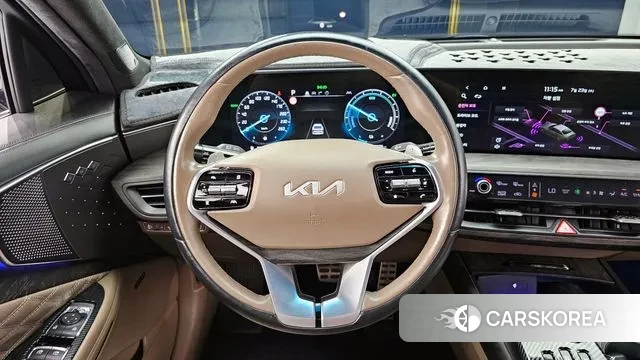 Kia K8 Hybrid 2021 Серый из Кореи, фото 4