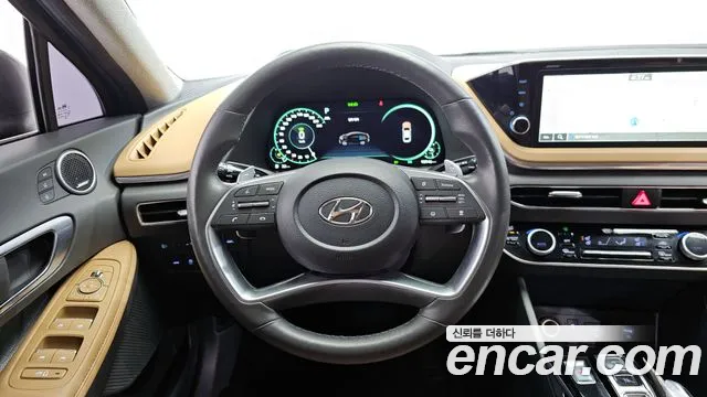 Hyundai Sonata Hybrid (DN8) 2021 Черный из Кореи, фото 4