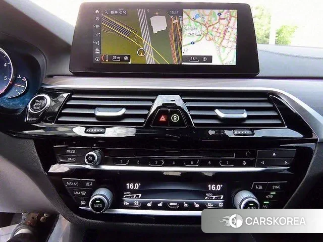 BMW 5 Series (G30) 2018 Черный из Кореи, фото 4