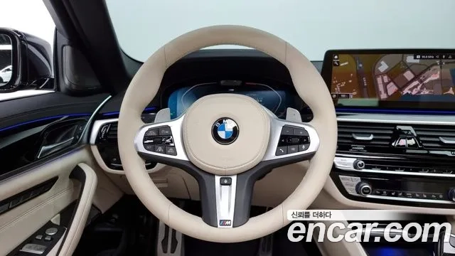 BMW 5 Series (G30) 2021 Черный из Кореи, фото 4