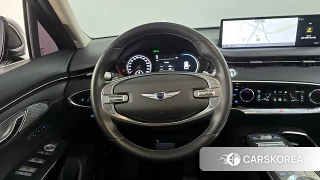 Genesis GV70 2021 Черный из Кореи, фото 4