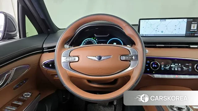 Genesis GV70 2022 Темно-зеленый из Кореи, фото 4