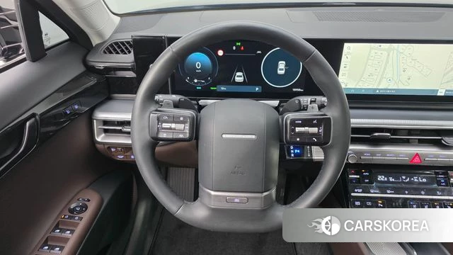 Hyundai Grandeur Hybrid (GN7) 2024 Черный из Кореи, фото 4