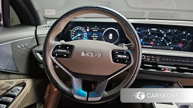 Kia K8 Hybrid 2022 Черный из Кореи, фото 4