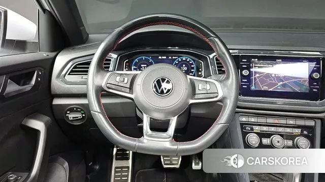 Volkswagen T-Roc 2021 Белый из Кореи, фото 4