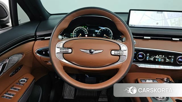 Genesis GV70 2023 Темно-зеленый из Кореи, фото 4