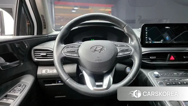 Hyundai The New Santa Fe 2021 Белый из Кореи, фото 4