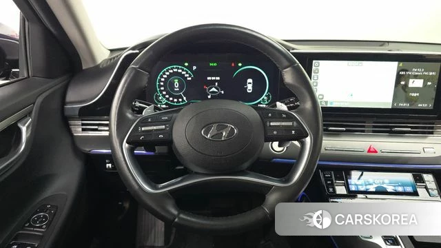Hyundai The New Grandeur IG Hybrid 2022 Синий из Кореи, фото 4