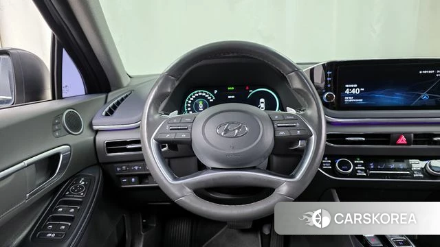 Hyundai Sonata Hybrid (DN8) 2023 Черный из Кореи, фото 4