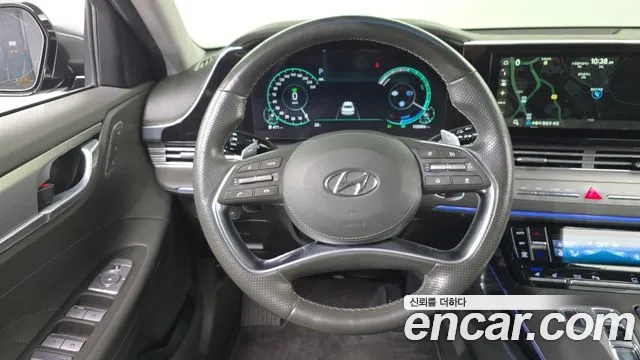 Hyundai The New Grandeur IG Hybrid 2020 Серый из Кореи, фото 4