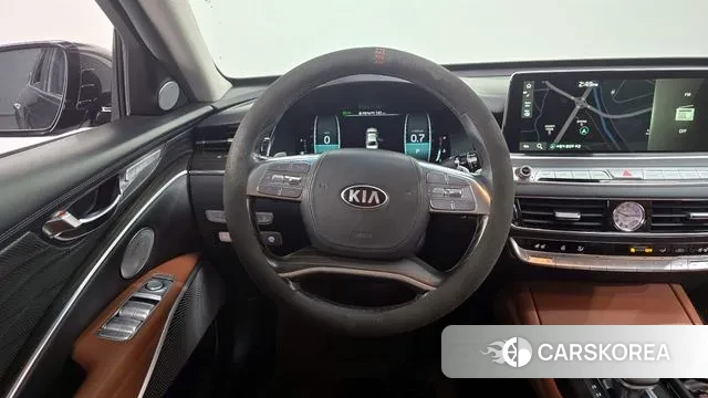 Kia More K9 2018 Серый из Кореи, фото 4