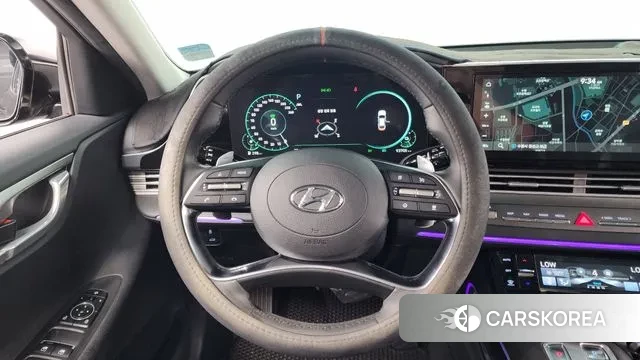 Hyundai The New Grandeur IG Hybrid 2020 Черный из Кореи, фото 4
