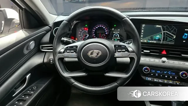 Hyundai Avante (CN7) 2021 Белый из Кореи, фото 4