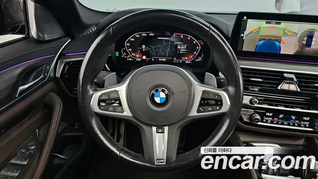 BMW 5 Series (G30) 2020 Синий из Кореи, фото 4