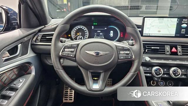 Genesis The New G70 2021 Темно-зеленый из Кореи, фото 4