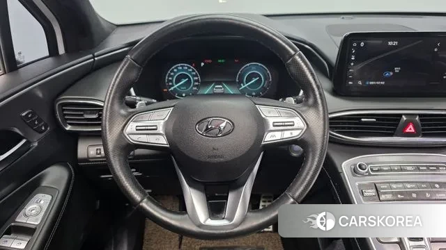 Hyundai The New Santa Fe 2023 Белый из Кореи, фото 4