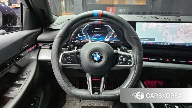 BMW 5 Series (G60) 2023 Черный из Кореи, фото 4