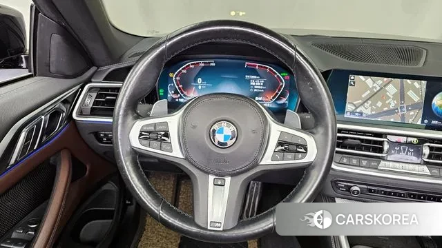 BMW 4 Series (G22) 2021 Черный из Кореи, фото 4