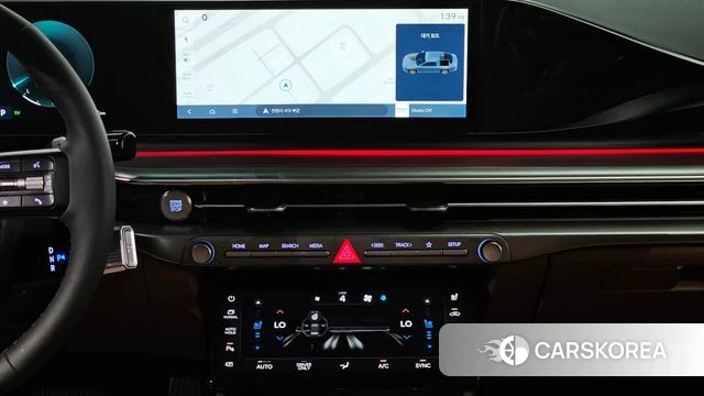 Hyundai Grandeur Hybrid (GN7) 2023 Черный из Кореи, фото 4